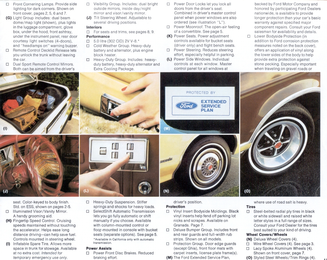 1979 Ford Granada Brochure Page 10